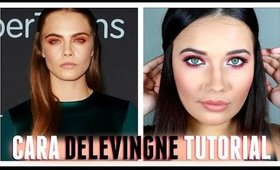 CARA DELEVINGNE MAKEUP TUTORIAL