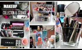 Makeup Collection + Storage / Organization ♡ 2015