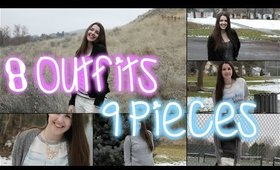 8 Outfits | 9 Pieces