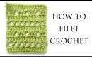 Filet Crochet Stitch