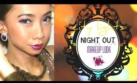 City lights : Night out makeup look