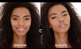 How to use Hollywood Flawless Filter to add a BLING of glow to your makeup look | Charlotte Tilbury