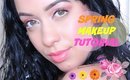 Fresh & Warm Glowy Spring Makeup Tutorial|JACLYN HILL PALETTE