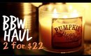 Bath & Body Works 2 for $22 Candle HAUL