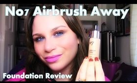 No7 Airbrush Away: First Impressions, Demo and Review