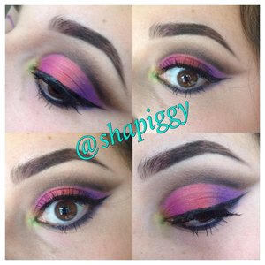 My first attempt at a cut crease! 