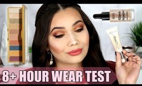 FULL FACE NEW DRUGSTORE MAKEUP + Revlon Candid Foundation Wear Test!