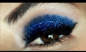 Maquillaje de Ojos con Glitter - Invierno, Verano, Primavera Otoño 2014 / Glitter Eye Makeup - Lau