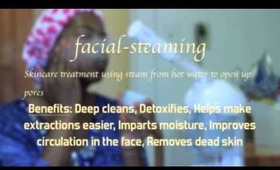 Facial Steaming with The Dr Gross Facial Steamer