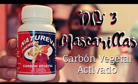 DIY: 3 Mascarillas con Carbón Vegetal Activado ♡ Zaha Cassis