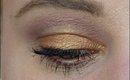 GOLD CUT CREASE LOOK TUTORIAL