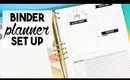 Binder Planner Set Up | WEEKLY VLOG