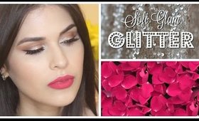 GRWM: Soft Glam Glitter + Pink Lips feat. KIKO Infinity Eyeshadows