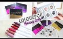 ColourPop Holiday 2015 | Swatches