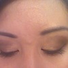 Eyes closed for Too Faced Natural Eye