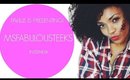 MsFabulousTeeks Interview! Discussing Fashion, Getting Lost In New York, And More!