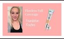 Flawless FULL Coverage Foundation Routine feat. It Cosmetics CC+ Cream