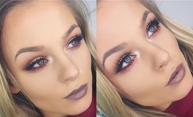 WINTER MAKEUP TUTORIAL / HOW TO SMOKEY EYE