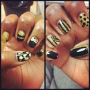 Black and Gold mix