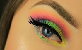 Neon Festival/Rave Makeup | Drugstore | Eimear McElheron