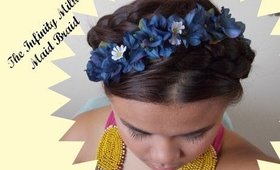 Infinity Milk Maid Braid for Shorter Hair