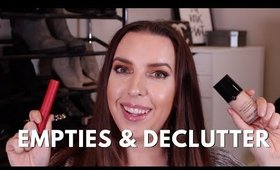 MAKEUP EMPTIES & DECLUTTER: CHOPPING BLOCK PRODUCTS, EXPIRED PRODUCTS, DISCONTINUED PRODUCTS