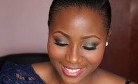 TUTORIAL - SHIMMERY SMOKEY EYE AND PINK LIPS