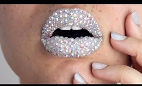 Lip Art Tutorial I Rhinestones