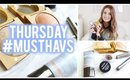 Thursday #MustHavs ft. Cover FX, Antonym + NYX | vlogwithkendra