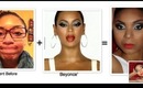 HOW TO: DUPLICATE BEYONCE'S GLAM LOOK!! Step by step tutorial!