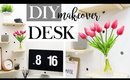 DIY Desk Makeover - Pegboard Shelves, DIY Decor & Storage