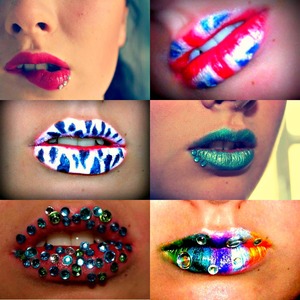 Some lip designs I've done over the years
