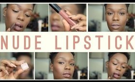 Nude Lipstick Favorites | Destiny Godley