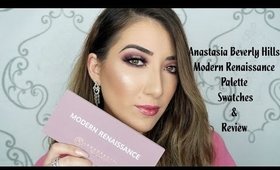 Anastasia Beverly Hills Modern Renaissance Palette Swatches and Review