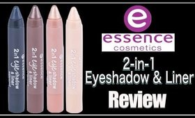 Essence 2-in-1 Eyeshadow & Liner Review