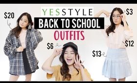 Try On Haul: CHEAP CLOTHING ON YESSTYLE! | Back to School