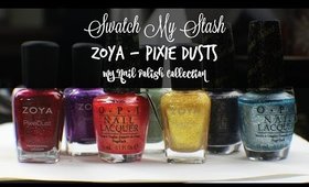 Swatch My Stash - Zoya Pixie Dusts | My Nail Polish Collection