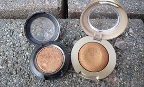 Splurge or Save? Mac Amber Lights vs Milani Bella Gold