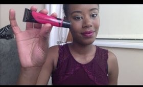 how to style bright lipstick ( for daytime ) motd  plus guest appearance from my puppy !!