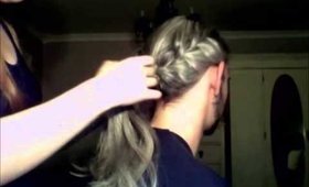 Soft updo hair tutorial
