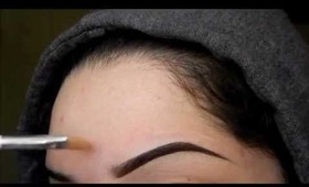 Dramatic Eyebrow tutorial