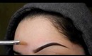 Dramatic Eyebrow tutorial