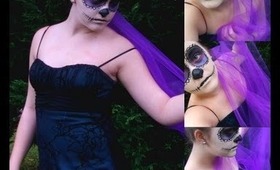 Sugar Skull Halloween tutorial !