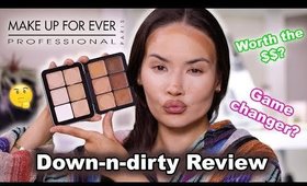 REVIEWING MAKEUP FOREVER ULTRA HD FOUNDATION PALETTE | Maryam Maquillage