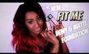 *NEW* Fit Me Matte & Poreless Dewy & Smooth Foundation | 355 COCONUT