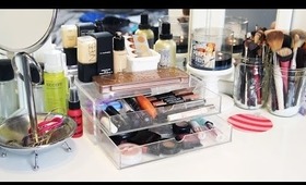 What's On My Vanity? ♡ Everyday Makeup Storage