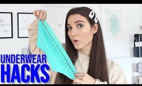 UNDERWEAR Hacks EVERY Girl Must Know ! 8 UNDERWEAR You NEED In Your Closet !