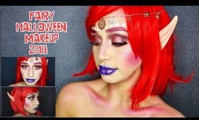 Fairy makeup easy tutorial|| MAQUILLAJE FANTASÍA DE HADA HALLOWEEN 2018|STYLEBYGABY