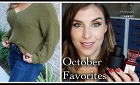 October Favorites: Beauty & Fall Fashion | Bailey B.