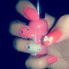 my first diy acrylic nails!!!